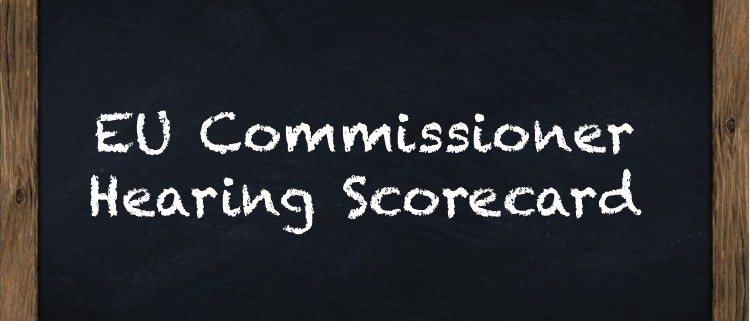 eu commissioner hearings scorecard