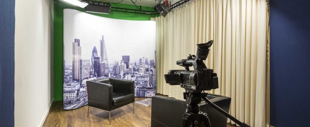 media training company tv studio