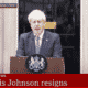 Johnson's resignation